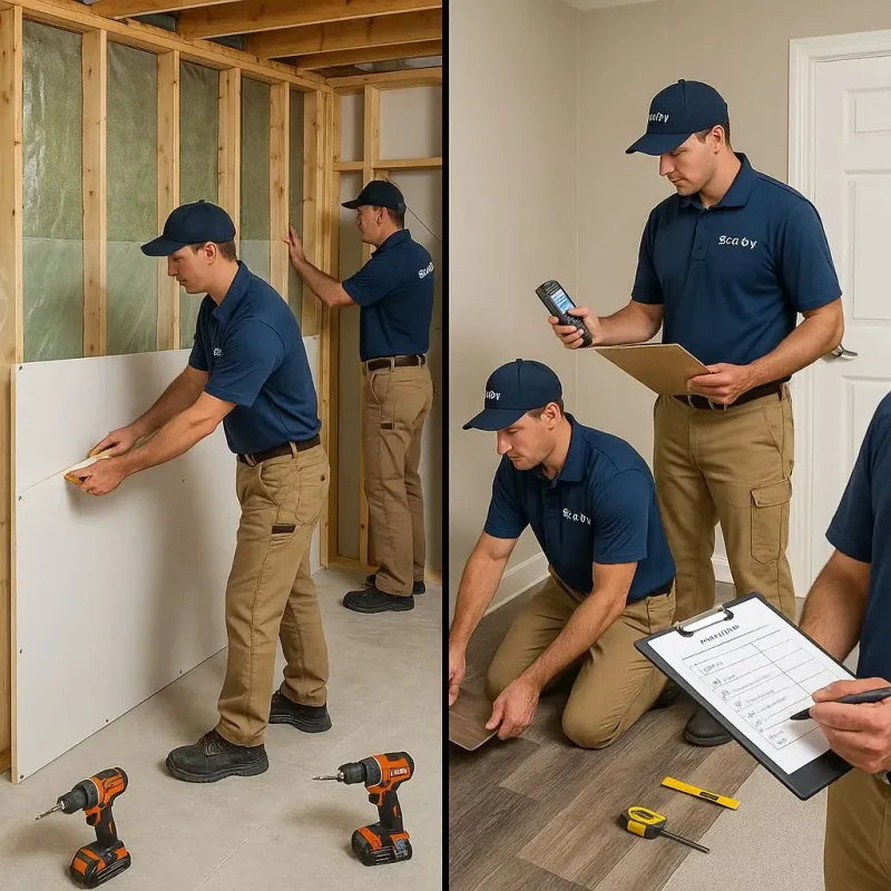 Repairs and Reconstruction process in Red Bank, NJ