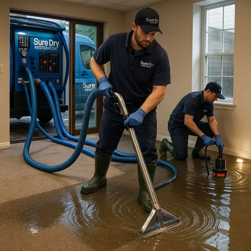 Water Extraction and Removal process in Red Bank, NJ